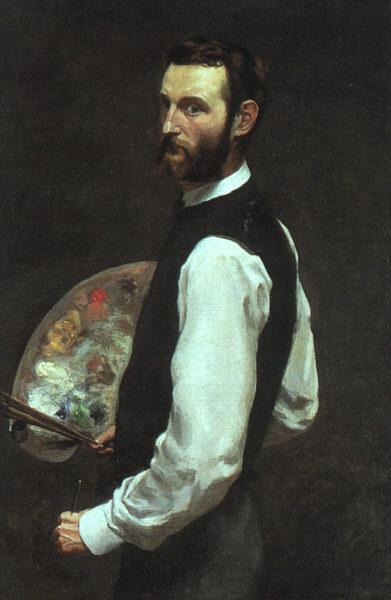 Frederic Bazille Self Portrait oil painting image